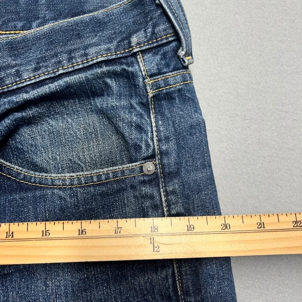VTG Levi's Homage Jeans men 33x32(33x30 clean Dark wash button fly‎ straight Y2K